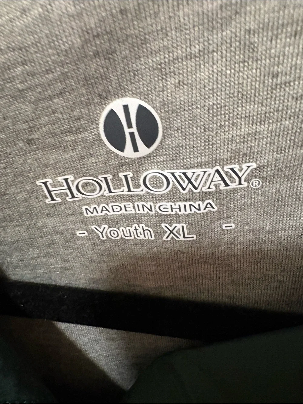 Holloway Forest Green Hooded Bomber Jacket with Grey Lining